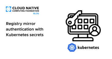 Registry mirror authentication with Kubernetes secrets