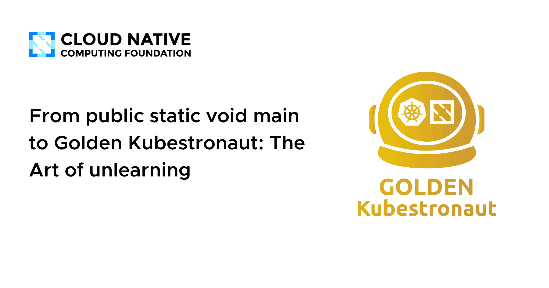 从公共静态主方法到黄金Kubestronaut：反学习的艺术
