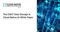 The CNCF Data Storage in Cloud Native AI White Paper