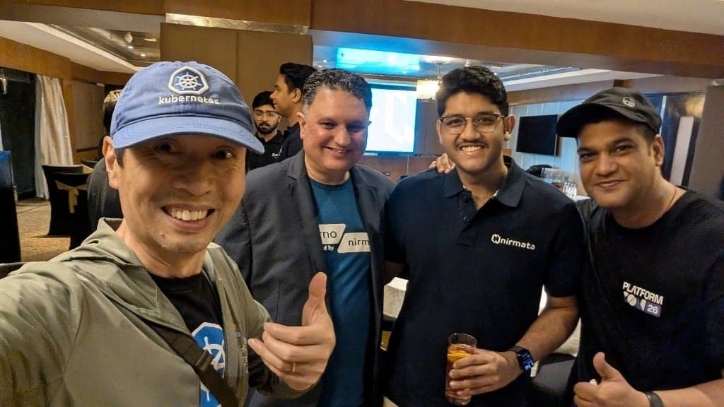 An image of the community and Nirmata team