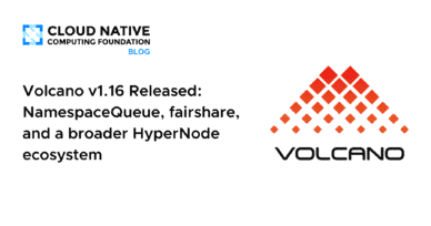 Volcano v1.16 Released: NamespaceQueue, fairshare, and a broader HyperNode ecosystem